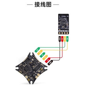 Receptor de Antena Nano FPV ELRS RX 915MHz 2.4Ghz, Receptor ExpressLRS RX CRSF para Drones FPV de Largo Alcance, Radiomaster TX12 <span class=keywords><strong>TX16S</strong></span> - Product Image 4