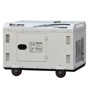 Generatore elettrico silenzioso portatile del generatore elettrico 7.5kw del generatore elettrico 220v/230v di monofase