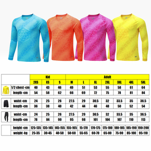 Ensemble de maillot de gardien de but pour adulte en polyester à manches longues personnalisable, pantalon, transfert par sublimation, kits de maillot de football pour - Product Image 3