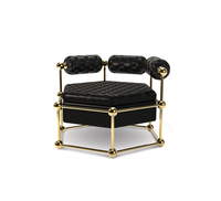 Canapé en cuir de détente unique au design unique Chaise de loisirs Chaise de meubles de salon