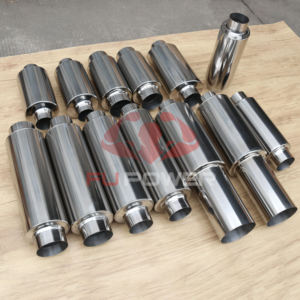 Canos de Escape de Titânio Personalizados de 2\", 2.5\", 3\", 3.5\", 4\" e 4.5\" com Silenciador de Corrida - Product Image 4