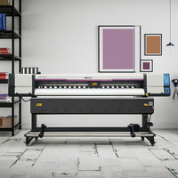 Impresora de Inyección de Tinta UV Eco Solvente de Alta Velocidad X-Roland 1.8M para Pancartas, Vinilos, Adhesivos y Rotulación