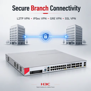 H3C SecPath F1000-C-G5-LI Firewall NGFW VPN 16 Puertos GE 4 Combo 6 SFP 2 Uplink 10GE IPS AV Filtro de URL IPv6 - Product Image 1