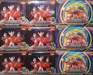Cartes Flash Ultraman 3D de Super man, version mondiale, google, édition 3D, jouet pour enfants, livre de Collection, vente en gros