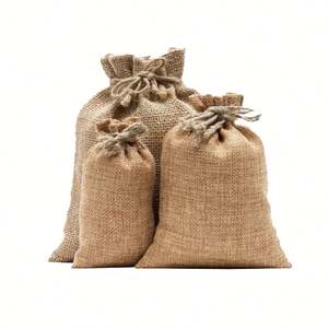 Sac en toile de jute naturelle pour l'agriculture, 5 kg, 15 kg, 25 kg, 50 kg, emballage en jute, sachet pour cacahuètes, grains de café, sac en jute - Product Image 6