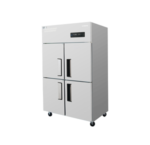 Thương mại <span class=keywords><strong>4</strong></span> cửa làm mát siêu thị ngang thịt nhà bếp tủ lạnh tủ đông - Product Image 2