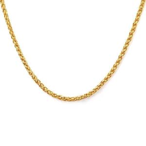 Olivia 5 millimetri intrecciato collane a catena per gli uomini d'oro in acciaio inox lunga spiga di grano catene a maglia collana italiano catena <span class=keywords><strong>accessori</strong></span> - Product Image 4