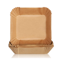 Papiers de cuisson carrés jetables écologiques antiadhésifs et résistants à la graisse pour friteuse à air chaud, compatibles four – Meilleures ventes