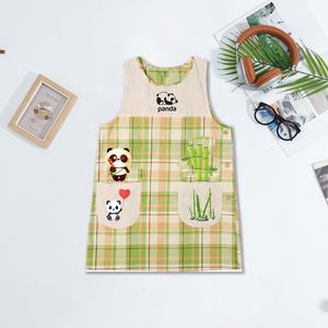 Logotipo <span class=keywords><strong>personalizado</strong></span> sublimación estilo japonés lienzo niños niño chef cocina <span class=keywords><strong>delantal</strong></span> Japón <span class=keywords><strong>delantal</strong></span> con botón lateral para el maestro - Product Image 4