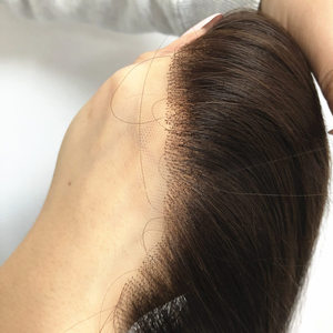 <span class=keywords><strong>Extension</strong></span> per <span class=keywords><strong>Capelli</strong></span> con Base in Pizzo HD e Fascia per Attaccatura dei <span class=keywords><strong>Capelli</strong></span>, Topper per Attaccatura dei <span class=keywords><strong>Capelli</strong></span> - Product Image 4