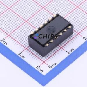 DSPV06LSGET DIP Switch SMD-12P,9x16.6mm Switch Piano Key Single Pole Single Throw 6 2.54mm - Product Image 2