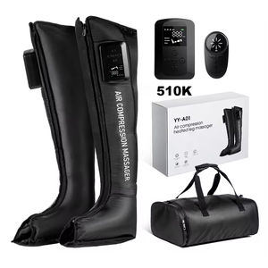 Masajeador de piernas recargable profesional Zoshine, bomba de recuperación deportiva, botas con mangas de compresión de aire, máquina de terapia de masaje - Product Image 2