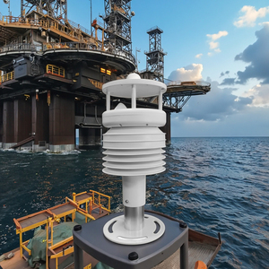 Modbus meteorologico Anti-corrosione compatto automatico Rs485 temperatura ad ultrasuoni generatore di velocità del vento anemometro per Marine - Product Image 6