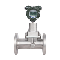 Débitmètre vortex multi-médias pour gaz et vapeurs, DN100 en alliage d'aluminium avec sortie 4-20mA et RS485