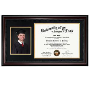 Nhà Máy <span class=keywords><strong>2025</strong></span> Mới Bán Sỉ 8.5X11 Tùy Chỉnh Kích Thước Logo PS Tốt Nghiệp Bằng Tốt Nghiệp Khung Ảnh Với Đôi Matting - Product Image 1