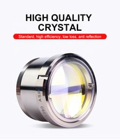 Lentille de focalisation laser en quartz fondu pour tête de découpe laser à fibre Precitec Lightcutter Procutter HPSSL, lentille de collimation FL100 200 mm