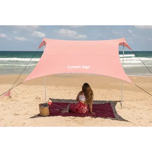 Individueller leichter Pop-Up-Hängematte Vordach Camping Sonnenschutz Unterstand Strand Zelt Strandzelt Tenda Da Spiaggia