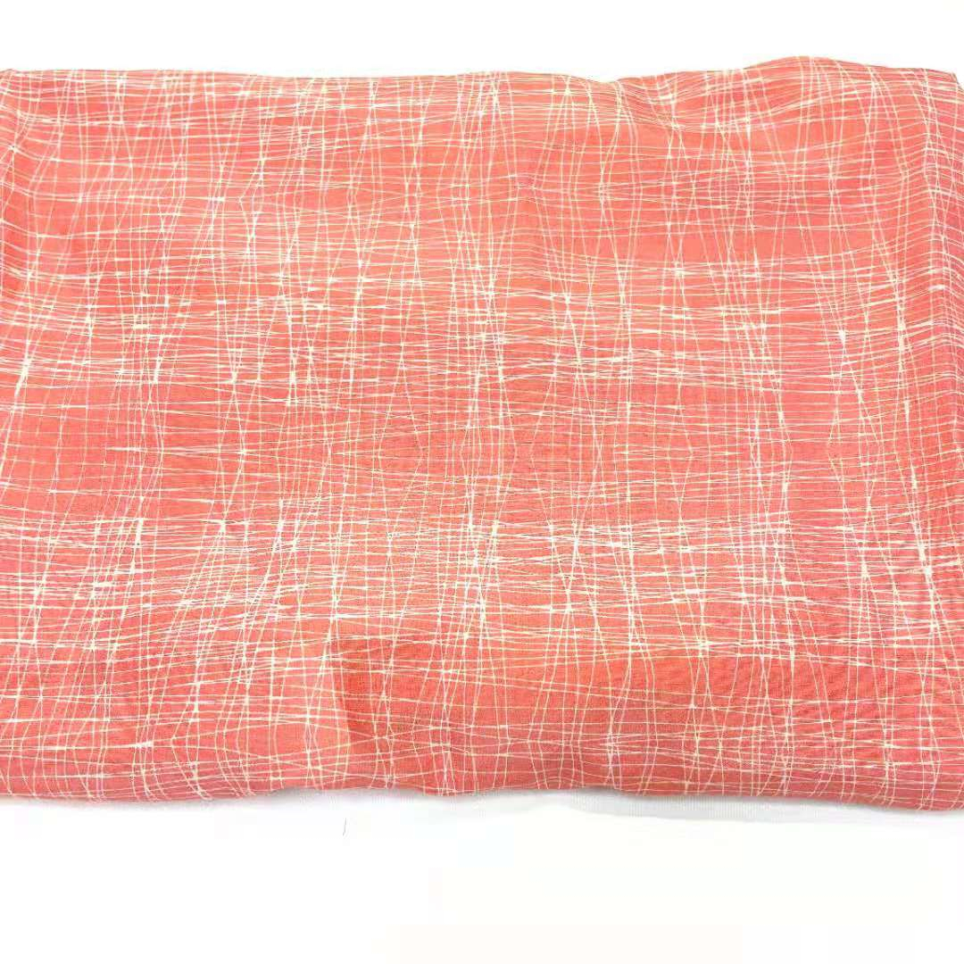 Мини-заказ Технология линий узор цифровой печати 70/30 хлопок/шелк 10 мм из поплина с цветочным принтом FYS180729-023DP