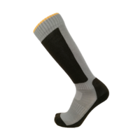 Chaussettes de ski en laine mérinos personnalisées, épaisses, thermiques, chaudes, avec soutien de la voûte plantaire, anti-humidité, pour la randonnée en plein air, hauteur genou