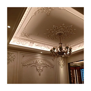 Vente en gros d'usine à prix abordable : <span class=keywords><strong>Faux</strong></span> plafonds et corniches décoratives en PU pour maisons et hôtels - Product Image 1