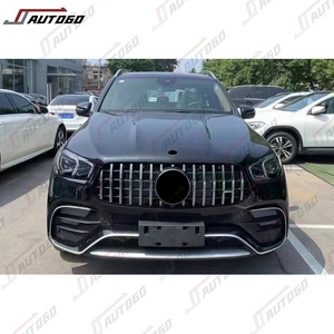 Kit de Carrocería de Material PP ABS de Nuevo Diseño para Benz <span class=keywords><strong>GLE</strong></span> 350 <span class=keywords><strong>450</strong></span> <span class=keywords><strong>4MATIC</strong></span>, Actualización a GLE63 AMG, Ensamblaje de Parachoques Delantero y Trasero - Product Image 4