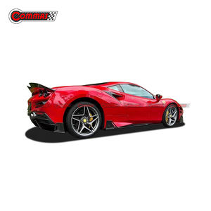 Kit de Carrocería Estilo MSY para Ferrari F8, Fibra de Carbono Seca, Labio Delantero, Faldones Laterales, Cubierta de Espejo, Rejillas de Ventilación de Guardabarros, Difusor Trasero - Product Image 2