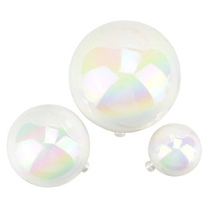 Reflective Colorful Round Wishing Ball Plastic Birthday Party Decoration Ornament Modern Style Dessert Table Cake Decor - Product Image 5