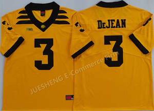 卸売アイオワ大学フットボールジャージ3 # DejeanステッチVP限定フットボールゲームジャージー - Product Image 4