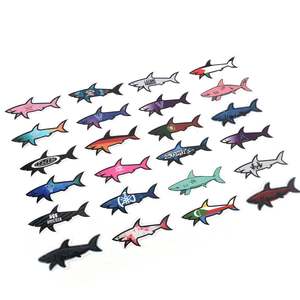 Autocollants 3D PVC étanches Paul & Shark style dessin animé 2026 – Décorations DIY antichoc pour mobiles, bagages, tablettes et réfrigérateurs - Product Image 1