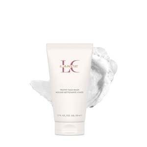 Limpiador Facial Espumoso Vegano Herbal de Marca Propia Lance, Limpiador Facial Suave de Limpieza Profunda y Control de Grasa <span class=keywords><strong>para</strong></span> Todo Tipo de Piel - Product Image 1