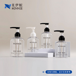 Minnie Body Wash Bottle 300ml 400ml Pump Dispenser Personal Care <b>Container</b> - Product Image 3