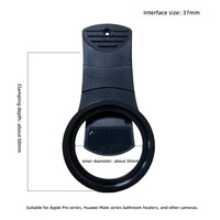 Clip d'objectif de téléphone 52 mm, filtre étoile 37 mm, CPL, grand angle, fisheye, macro, clip multi-marques pour smartphones