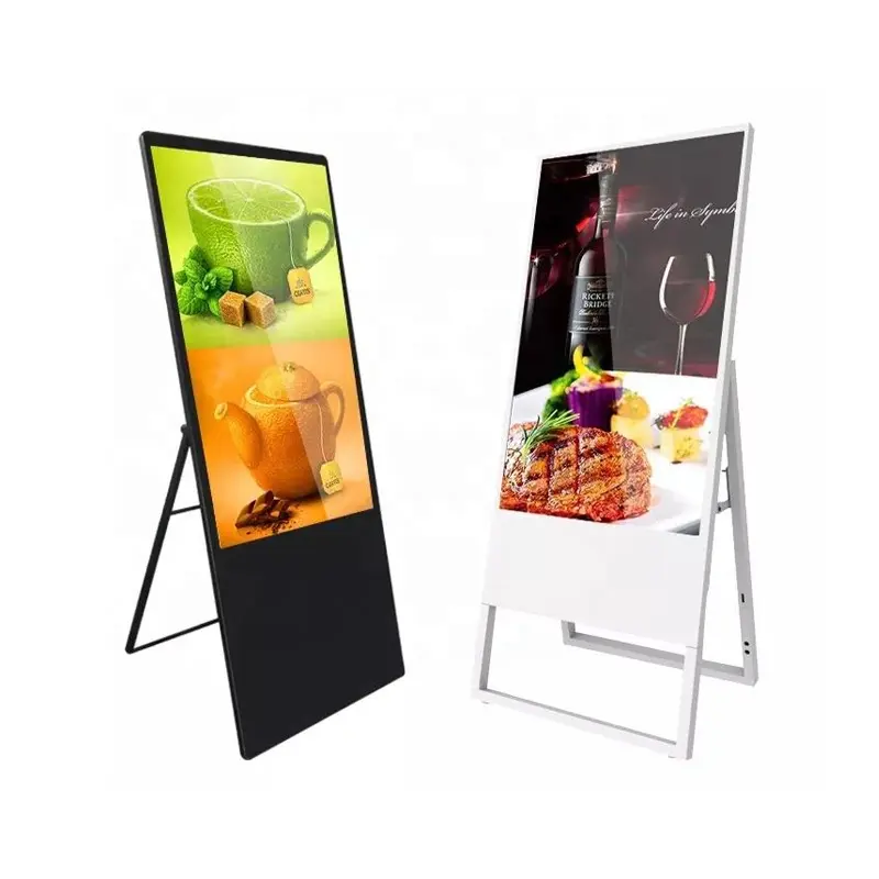 Panel LCD Digital para interior de restaurante, pantalla de menú de alto brillo para ventana, tablero independiente para tienda de restaurante