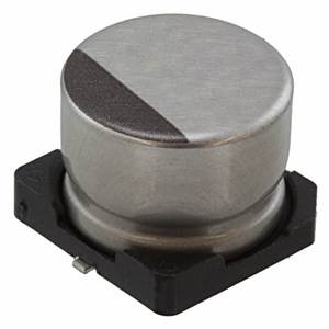 UWZ0J221MCL1GS Proveedores Originales de Componentes Electrónicos, Condensadores Electrolíticos de Aluminio 220uF ±20% 6.3V Montaje Superficial - Product Image 1