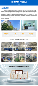 Serratura a Camma Industriale Hengsheng, Cilindro di <span class=keywords><strong>Sicurezza</strong></span> con Chiavi per Distributori Automatici, ATM, Cassette Postali e Armadietti - Product Image 6