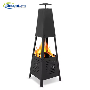 Estufa de leña independiente para camping, estufa de calefacción a leña, brasero, quemador de leña - Product Image 3