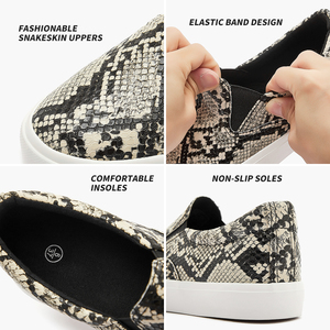 Fábrica de Wenzhou Mocasines Planos Personalizados para Dama, Zapatos de Lona Casuales sin Cordones para Mujer, Zapatos Clásicos de Lona Blanca para Mujer - Product Image 5