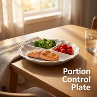 Fruitplateau voor vijf personen, porselein, wit, effen patroon, magnetronbestendig, modern minimalistisch design, onregelmatige vorm, Chinees porselein, onglazuurde afwerking