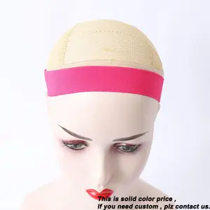 ヘッドバンドラップ女性弾性調節可能なアスレチックウィッグレース髪メルトバンド卸売高品質
