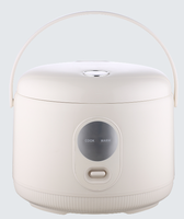 Olla Arrocera Inteligente Portátil Oulik de Plástico con Programación de 24 Horas, Desmontaje con un Toque, Taza Medidora Eléctrica para el Hogar