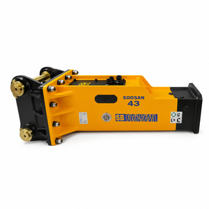 Nouveau marteau hydraulique SB43 d'origine avec moteur central, boîte de vitesses, pompe, pour l'exploitation minière et la construction, pour engins de 6 à 9 tonnes - Product Image 1