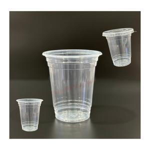 Tasse transparente jetable d'équipe professionnelle avec couvercles Matériaux plastiques écologiques durables Quang Quan Fabricant vietnamien - Product Image 4