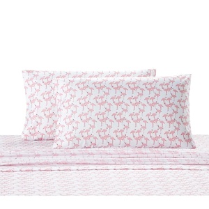 Çocuklar için çarşaf <span class=keywords><strong>Set</strong></span> süper yumuşak fırçalanmış mikrofiber çarşaf erkek ve kız tulumları nefes levha ve yastık seti - Product Image 2