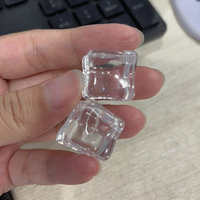 Pierres, gemmes et cristaux acryliques effet glace pilée, brillants et transparents, pour remplissage de vases, aquariums, décoration de table et présentation DIY
