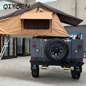 Aluminium <span class=keywords><strong>Mobilhome</strong></span> Offroad Caravan Van Mini Body Pop-Up Campers US Standard Prix - Product Image 1