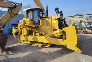 Bulldozer Cat Caterpillar D7r Usado Japón Original Buen estado Bulldozer sobre orugas pequeño a la venta con buenos componentes de bomba de motor - Product Image 6
