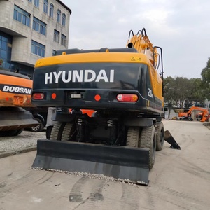 Excavadora de ruedas usada Hyundai 150W 210W 150lc de segunda mano Hyundai 210w-9 210 R210W 21ton a la venta - Product Image 6