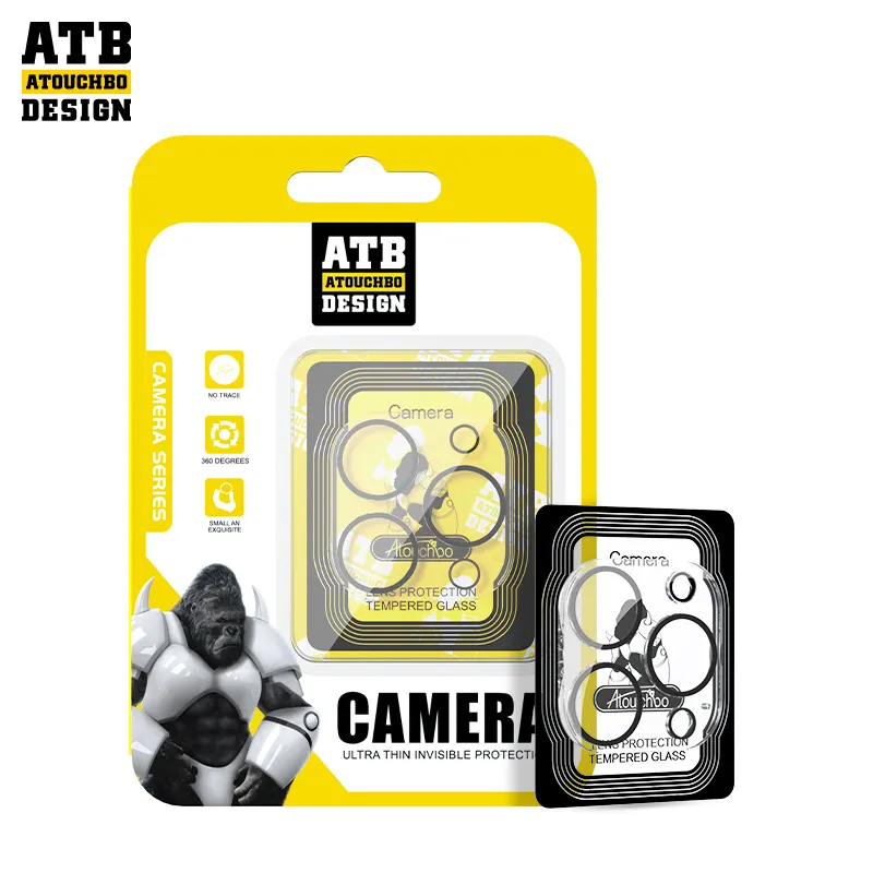 Atouchbo tam kapalı arka arka kamera Lens koruyucu Film Sticker Iphone 14 13 12 11 Pro Max