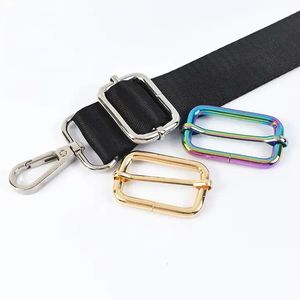 Meetee F2-12 13-50mm Verstelbare Schuifgesp Tassen Hardware Accessoires Vierkante Rolpen Gespen voor Handtas Kleding Schuifgesp - Product Image 4
