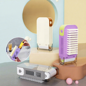 Caja de Jabón Multifuncional con Cepillo para Espumar, Tres en Uno, Manual, para Dormitorio Estudiantil, Cepillo de Limpieza para Lavar Ropa - Product Image 5